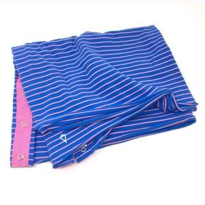 Ivivva chill multi way scarf blue hot pink stripe